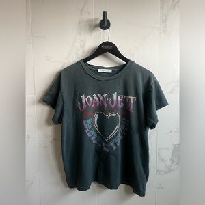 Daydreamer grey Joan Jett band shirt medium